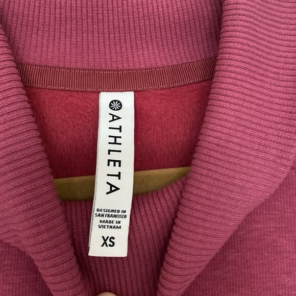 Athleta cozy karma side zipper pullover - Picture 2 of 2